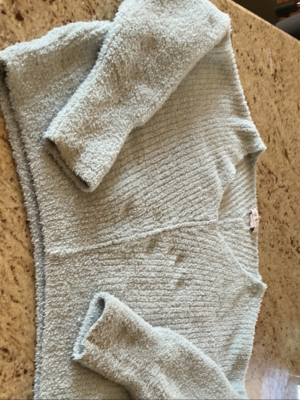 Sincerely Jules Plush Taupe Sherpa Pullover